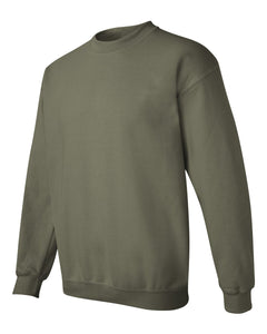 Gildan 18000 Heavy Blend Adult Sweatshirt - Military Green