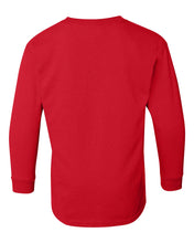 Load image into Gallery viewer, Gildan 5400B Heavy Cotton Youth Long Sleeve Tee - Red
