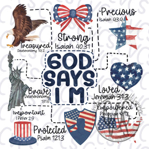 God Says I am Patriotic 1