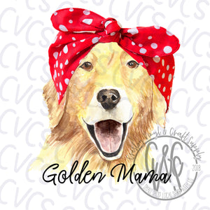 Golden Retriever Mama