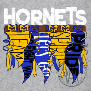 Hornets Hanging Banner Flags