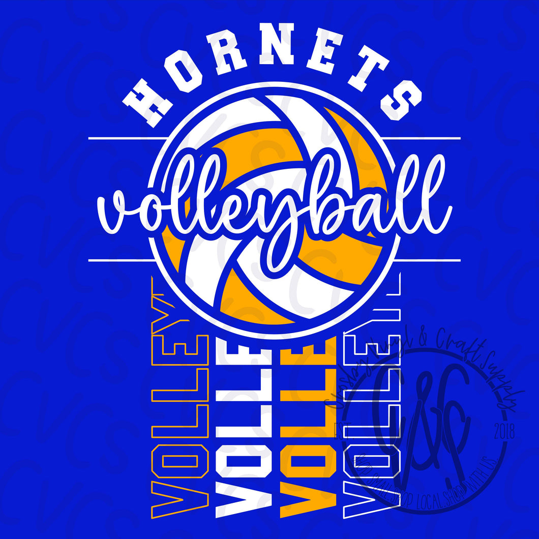 Hornets Volleyball Fan