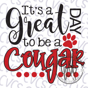 It's a Great Day to be a Cougar