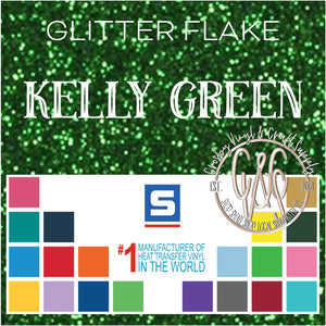 Glitter Flake-Kelly