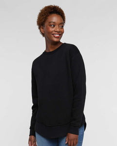 LAT 3525 Women's Fleece Sweatshirt - Black