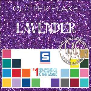 Glitter Flake-Lavender