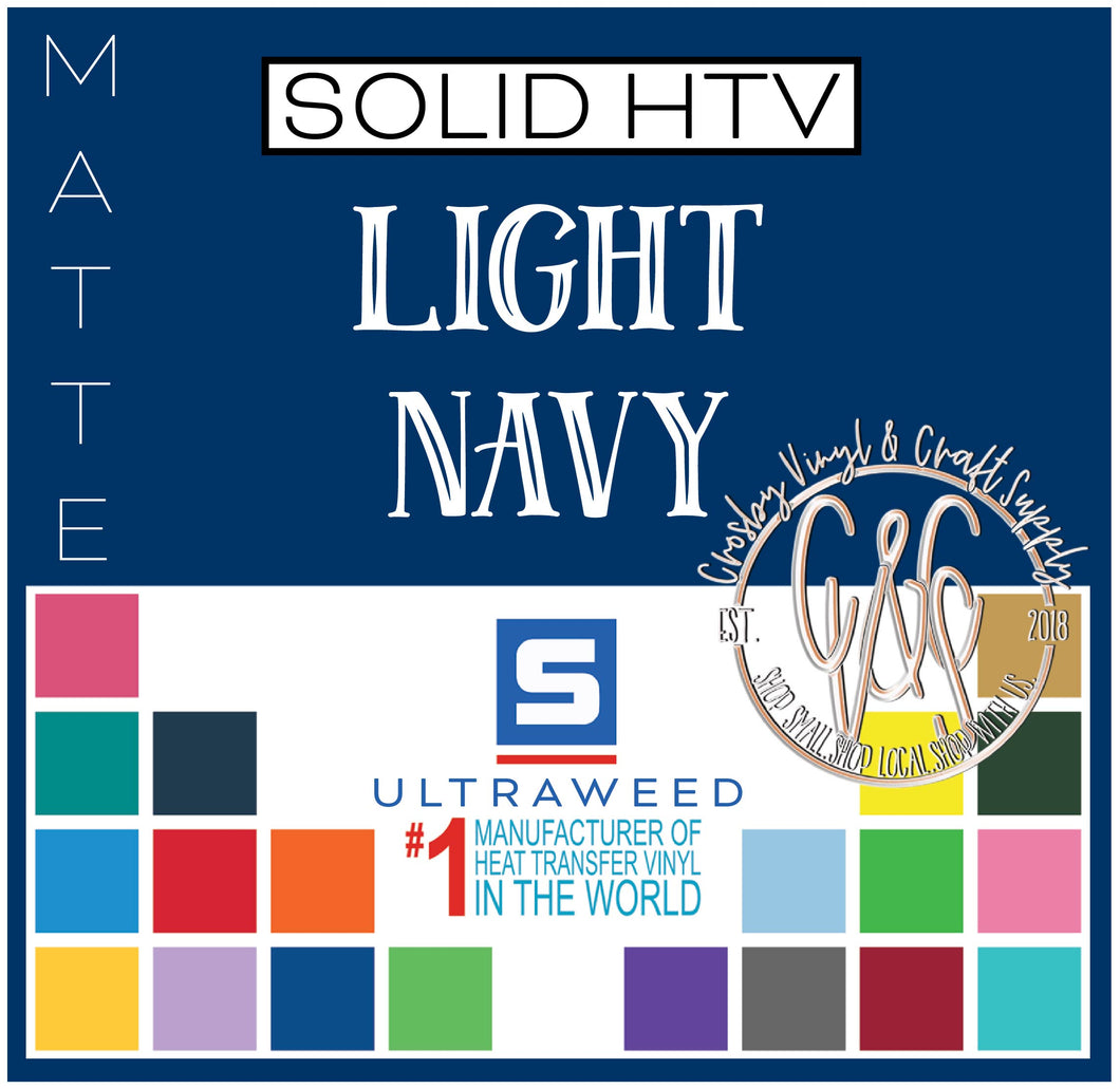 UltraWeed HTV-Light Navy