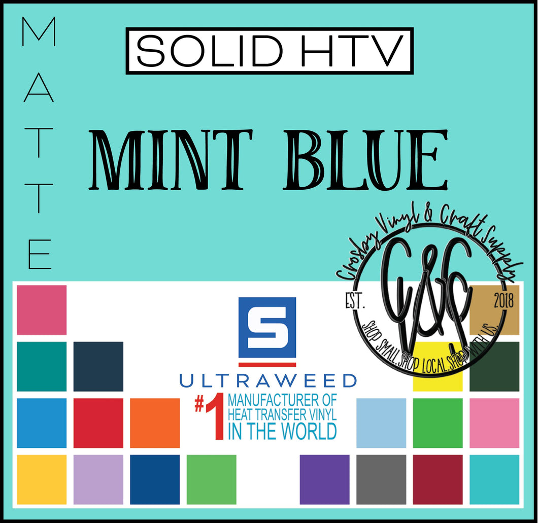 UltraWeed HTV-Mint Blue