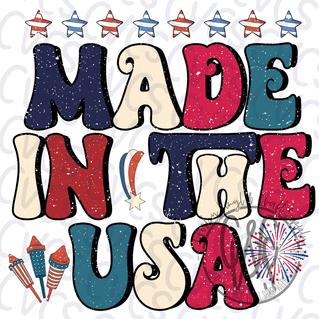 Made in the USA Retro