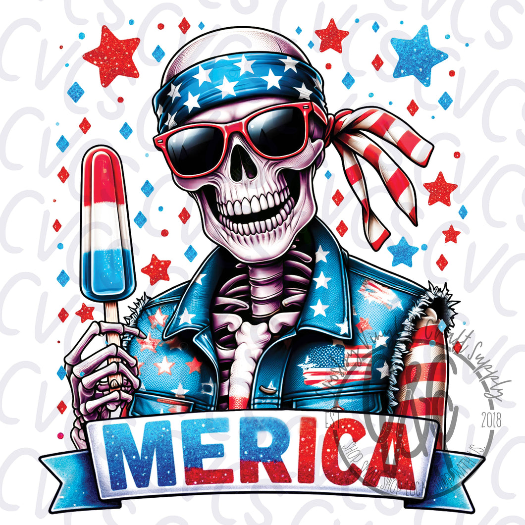 Merica Popsicle Skelly