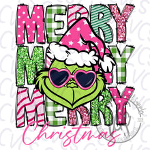 Load image into Gallery viewer, Merry Grinchmas Pink
