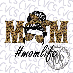 Mom Life Leopard
