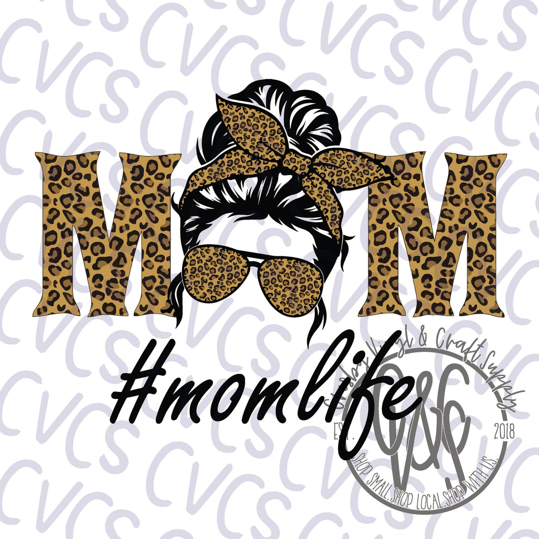 Mom Life Leopard