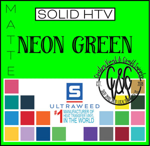 UltraWeed HTV-Neon Green