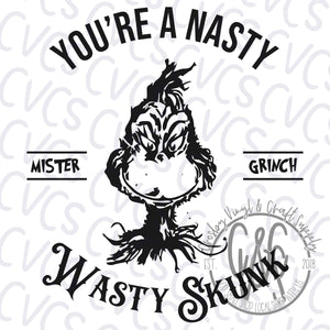 Nasty Wasty Skunk - Grinch