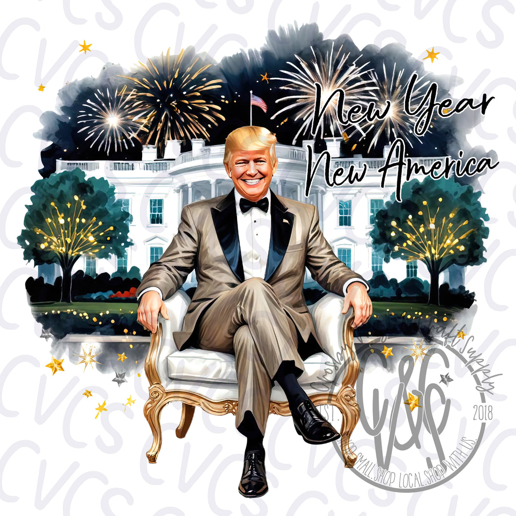 New Years Trump White House