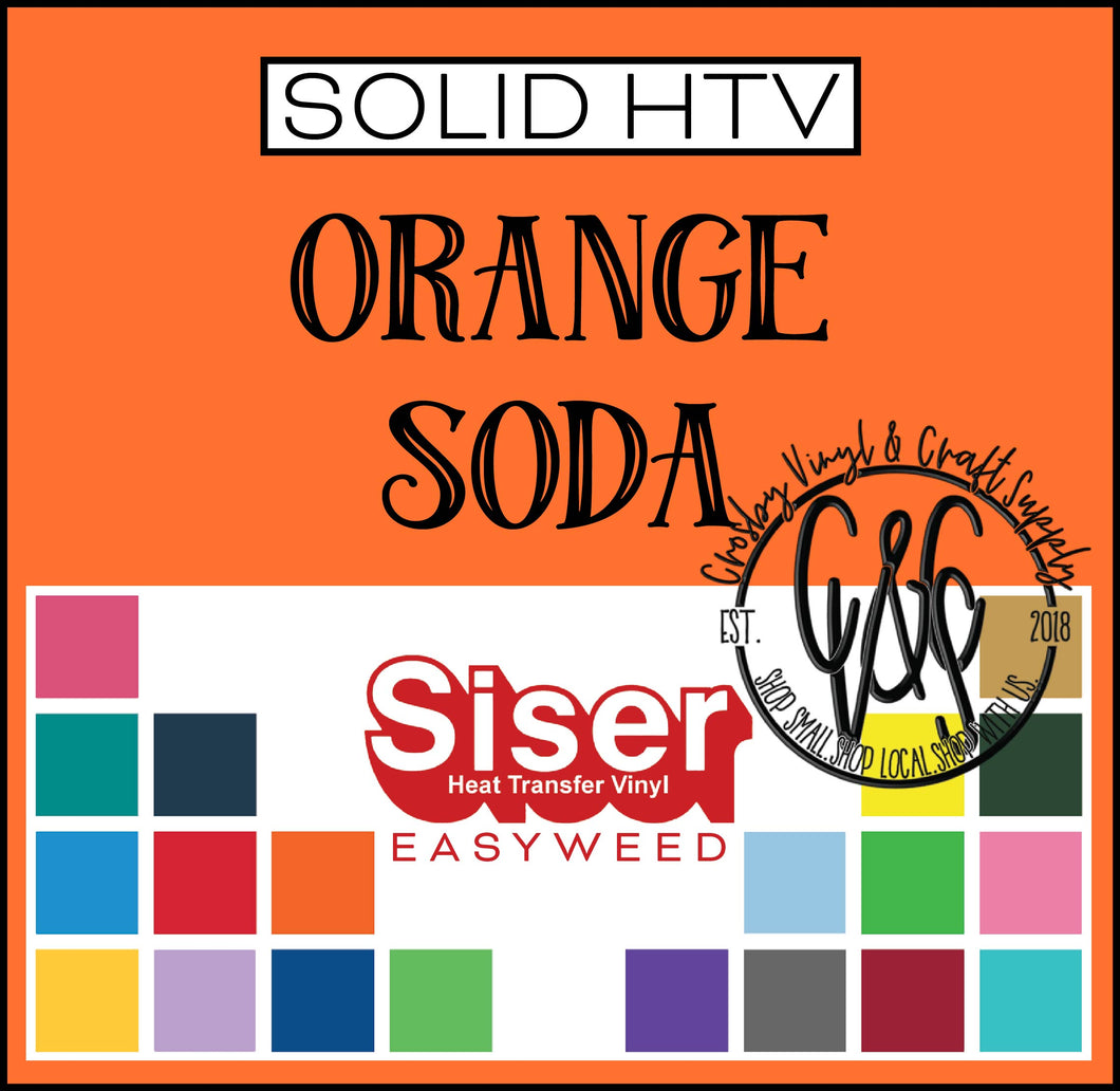 EasyWeed HTV-Orange Soda