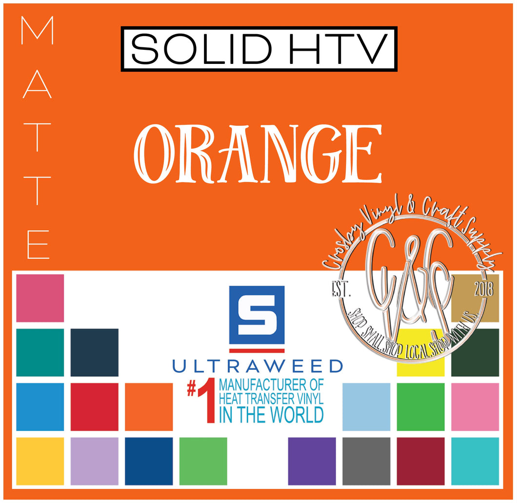 UltraWeed HTV-Orange
