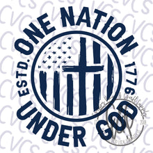 Load image into Gallery viewer, One Nation Under God Logo
