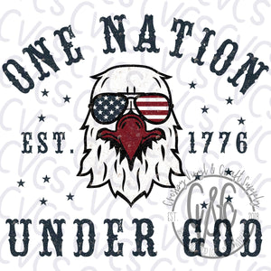 One Nation Under God Eagle
