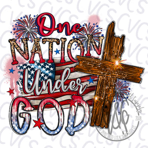 One Nation Under God Cross