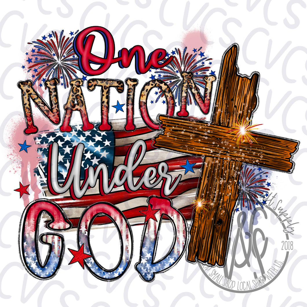 One Nation Under God Cross
