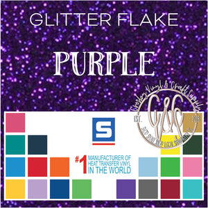 Glitter Flake-Purple