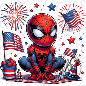 Patriotic Spiderman
