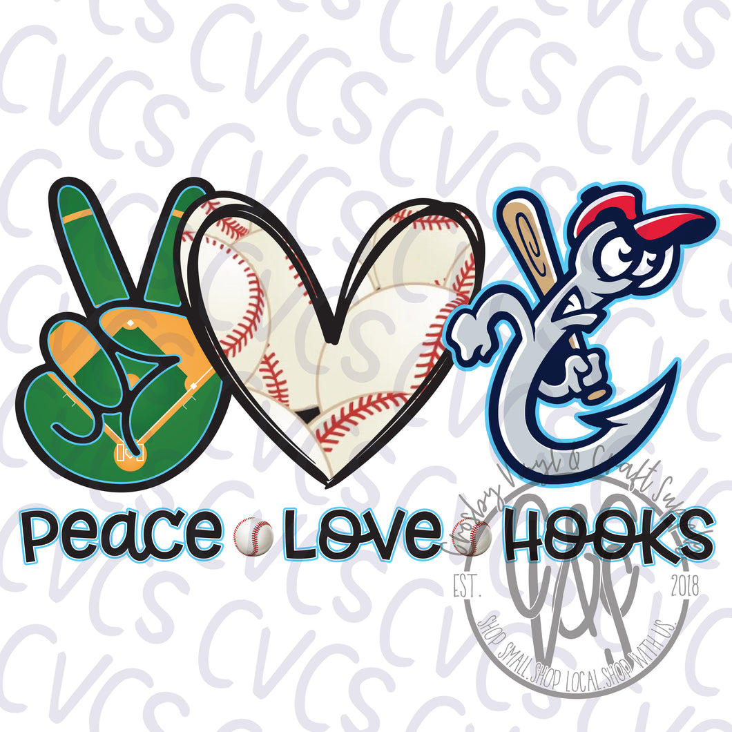 Peace Love Hooks