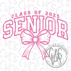 Coquette Bow Senior 2025