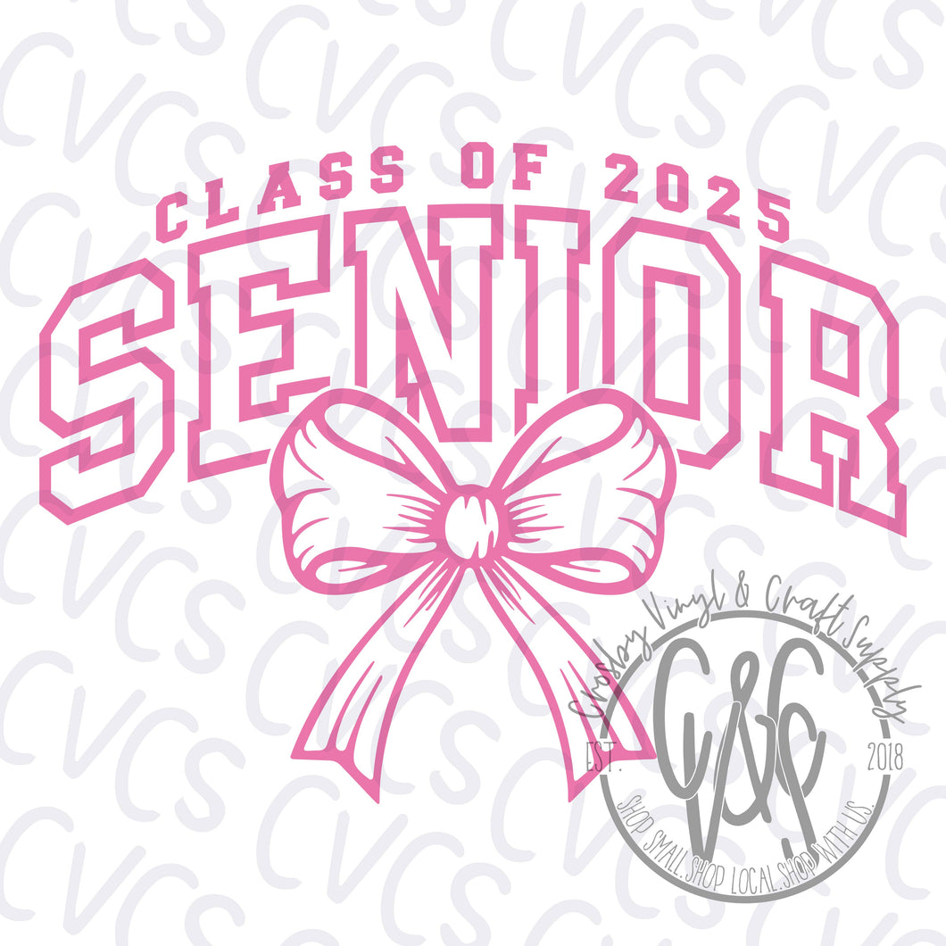 Coquette Bow Senior 2025