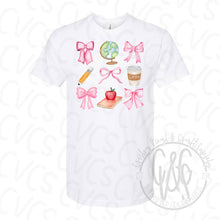 Load image into Gallery viewer, Pink Coquette School Bows
