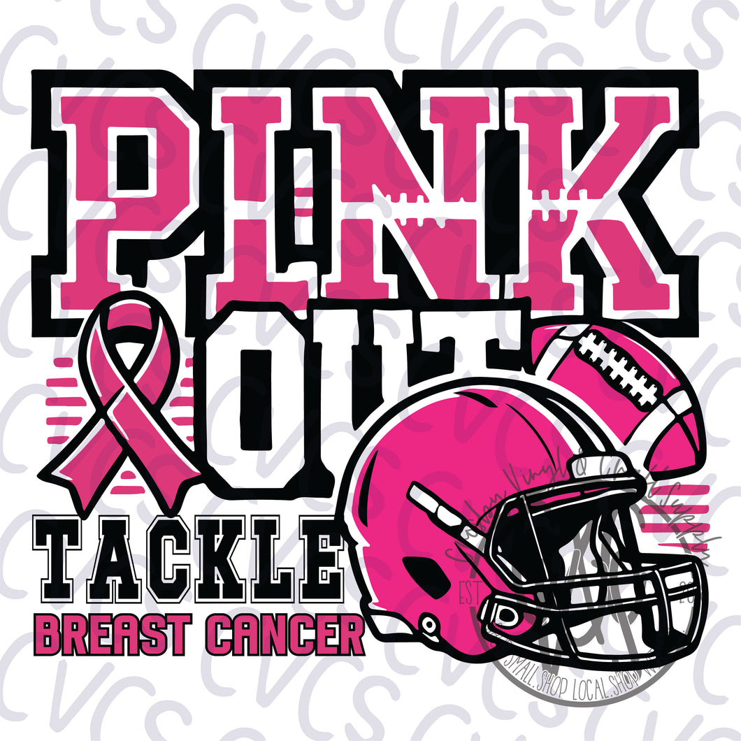 Pink Out Tackle Breast Cancer