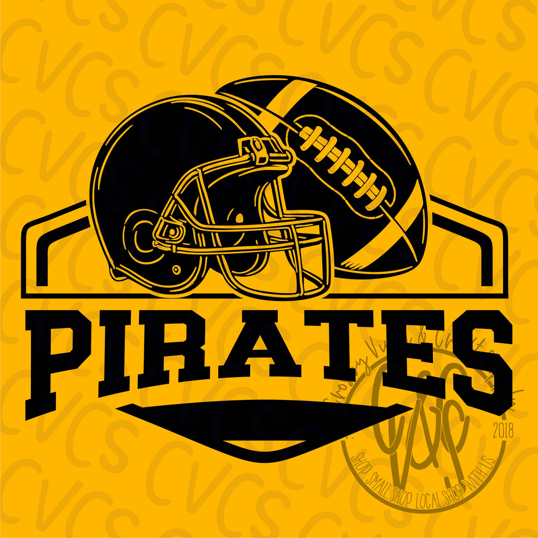 Pirates Vintage Football