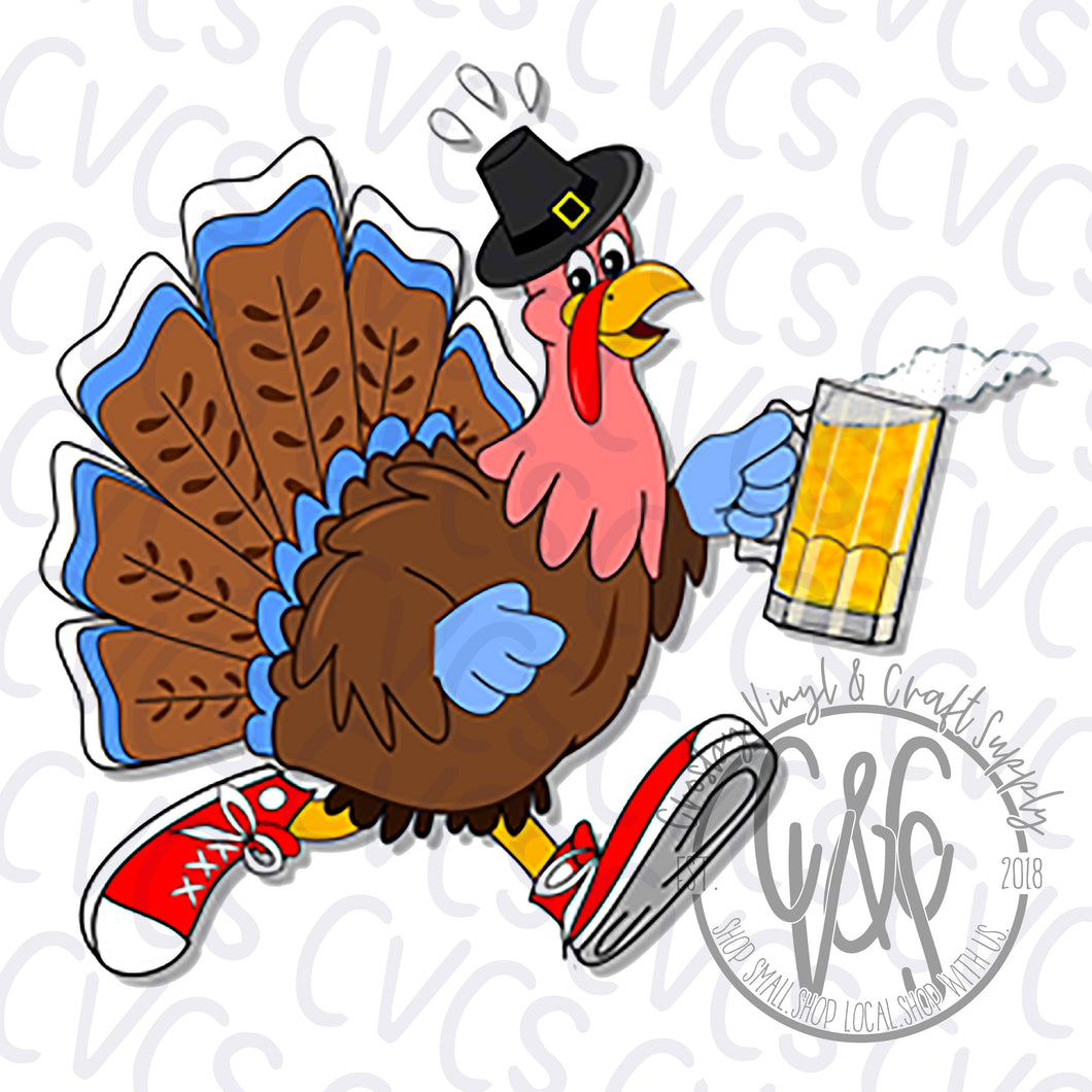 Running Beer Turkey