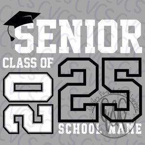 Senior Class of 2025 Stacked