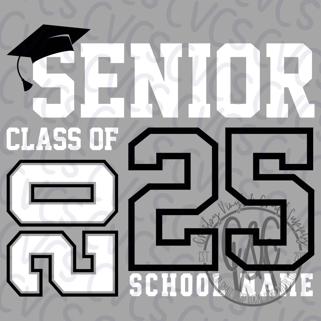 Senior Class of 2025 Stacked