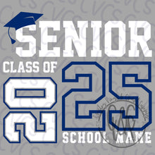 Load image into Gallery viewer, Senior Class of 2025 Stacked
