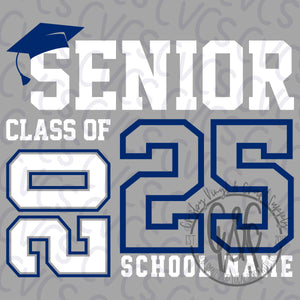 Senior Class of 2025 Stacked