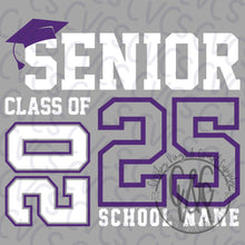 Load image into Gallery viewer, Senior Class of 2025 Stacked
