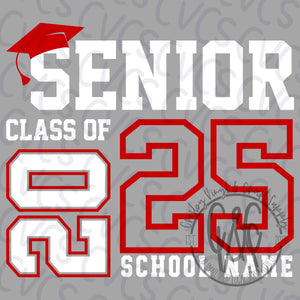 Senior Class of 2025 Stacked
