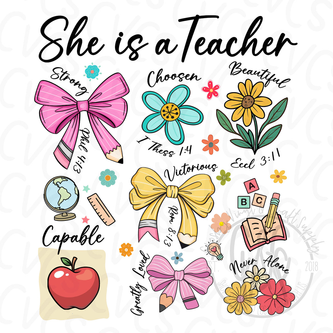 She Is a Teacher
