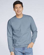 Load image into Gallery viewer, Gildan SF000 Softstyle Midweight Adult Sweatshirt - Stone Blue
