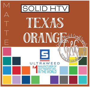 UltraWeed HTV-Texas Orange