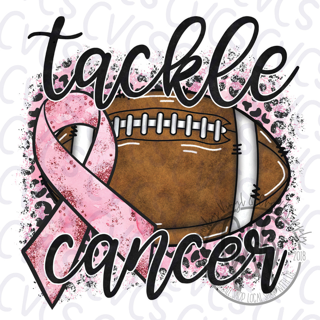 Tackle Breast Cancer Leopard