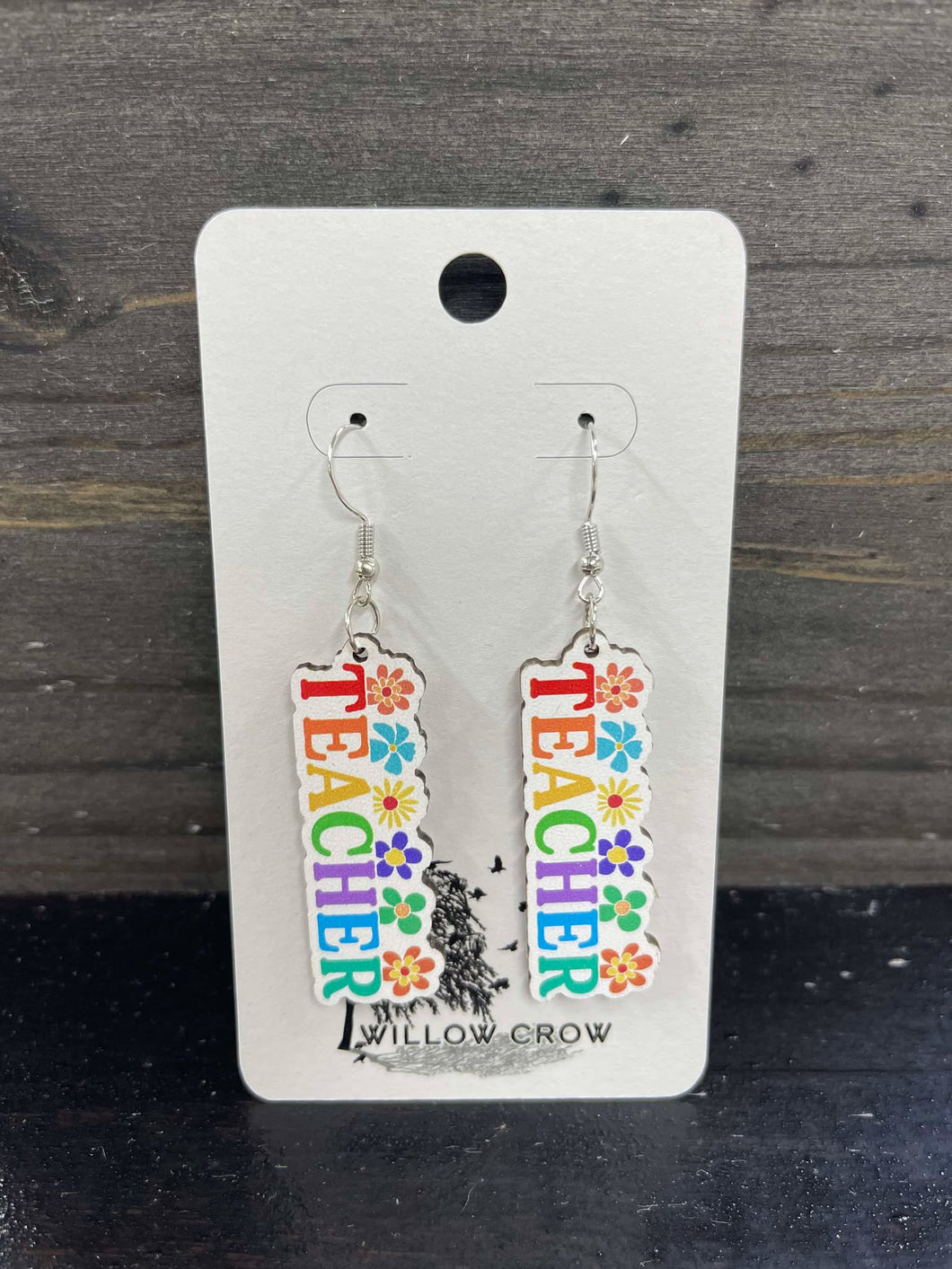 Teacher Flowers Dangle