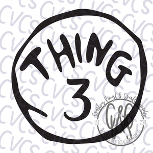 Thing 3 Circle