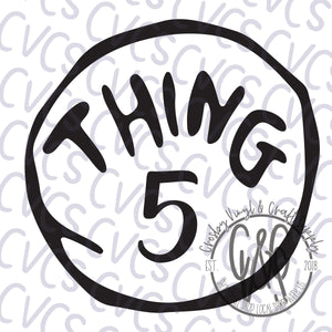 Thing 5 Circle