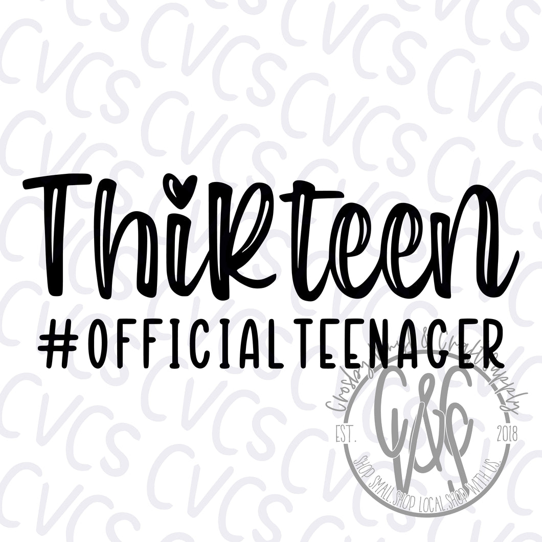 Thirteen - Official Teenager