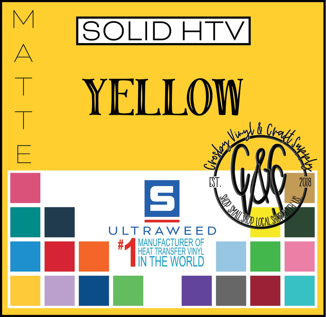 UltraWeed HTV-Yellow